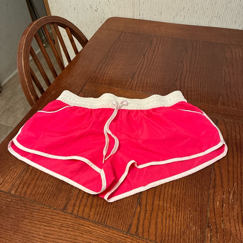 OP Ocean Pacific Athletic Shorts Women’s L (11-13) Elastic Drawstring Running